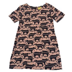 Maeve Anthropologie Animal Print Shift Dress Women's Size 8